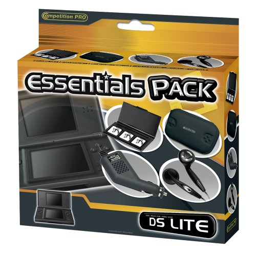 Powerplay Black Lite Essentials Accessory Pack (Nintendo DS)