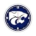 Kansas State Wildcats NCAA Round Wall Clock by Wincraft