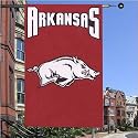 Arkansas Razorbacks Applique Banner Flag