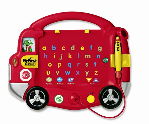 Childrens Toyshop  Toys : LeapFrog My First LeapPad ABC Bus Red