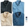 JERZEES - Short Sleeve Denim Shirt - J16