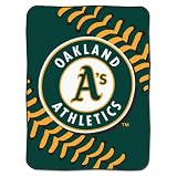 Oakland Athetics 60"x80" Raschel Blanket
