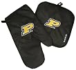 Purdue University Logo Oven Mitt and Logo Potholder Set for Kitchen Tailgating or Barbecue Pot Holder College NCAA Licensed Kitchen Tailgating Accessories make Great Unique GIFT IDEAS for HIM or HER, College Students Fans Men Ladies Woman Women