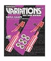 Penthouse Vibrating Nipple Clamp, Pink