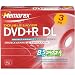 Memorex 2.4x 8.5 GB Double Layer DVD+R Pack (3 Discs)
