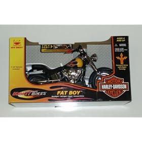 Motor Cycles Harley Davidson Mighty Bikes Battery Operated Fat Boy by Mighty Bikes