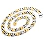 Justeel Bijoux 10MM Argent Or Inoxydable Acier Hom&hellip de Justeel Bijoux