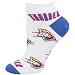 Oklahoma City Thunder Ladies White All Over Team Logo Ankle Socks
