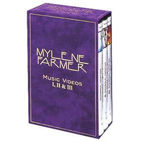 Coffret Myl�ne Farmer 3 VHS : L'Int�grale Music Vid�os I, II et III
