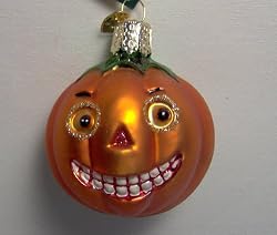 Old World Christmas Perky Pumpkin Halloween Ornament