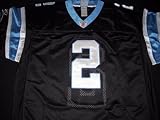 Jimmy Clausen Reebok Home Black Carolina Panthers Jersey Size 54