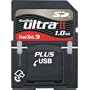 Sandisk SDSDPH-1024-901 1 GB Ultra II SD Plus USB (Retail Package)