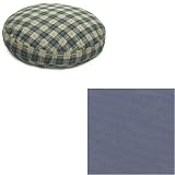 O'Donnell Original Snoozer Round Pillow Dog Bed (A cool medium blue. , Large: 43in)