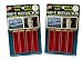 Lot of 8 Safety Reflector Strips Red Self Stick Adhesive (2 packs)