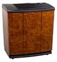 Essick Air H12-400 3-Speed Evaporative Console Humidifier, Oak Burl