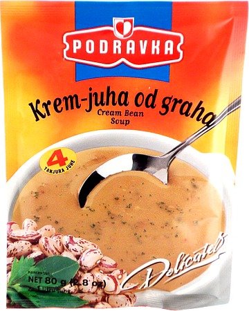 Podravka Cream Bean Soup ( 2.8 oz ) by Podravka