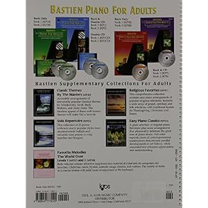 KP1B - Bastien Piano for Adults, 1 Book Only: A Beginning Course: Lessons, Theory, Technic, Sight Reading