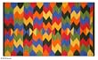 Wool rug, 'Lightning' (3x5.5) Wool rug, 'Lightning' (3x5.5)