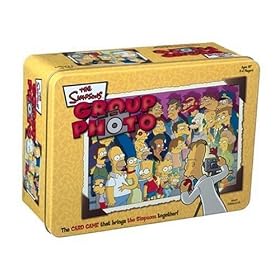 Group Photo: The Simpsons in a Tin Game by USAopoly