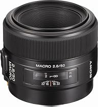 Sony 50mm f/2.8 Macro Lens for Sony Alpha Digital SLR Camera