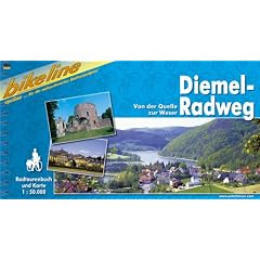 Diemel Radweg: Von der Quelle zur Weser 1 : 50 000. Radtourenbuch
