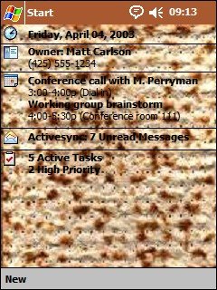 Matzah Theme