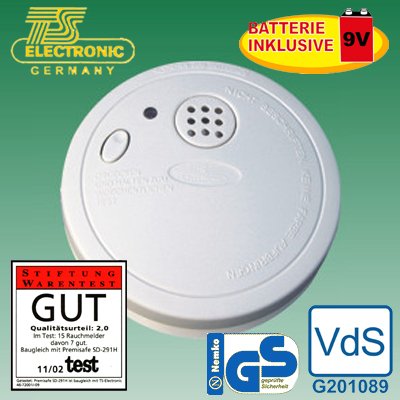 Childrens Toyshop  Heimwerken : Rauchmelder - die neueste photoelektrische Technologie (mit GS-, CE-, BSI- und VDS-Zeichen)