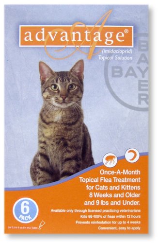  Advantage Once-A-Month Topical Flea Treatment for Cats more information. See  Advantage Once-A-Month Topical Flea Treatment for Cats click! 