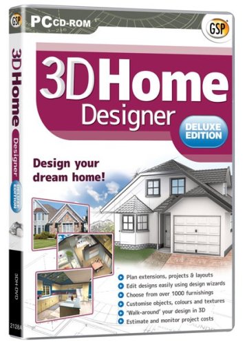 3D Home Designer Deluxe (PC CD)