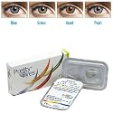 Pretty Eyes AC Color Monatlinsen, 2er Packung farbige Kontaktlinsen, 4 Farben auswählbar