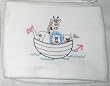Baby Cakes Baby Burpcloths -Noah's Ark Design