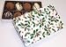 Scott's Cakes Cocoa Covered Dark & White and Dark & White Chocolate Truffles 1/2 Pound Holly Box