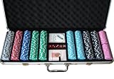 Pokerkoffer mit 500 Chips 