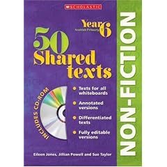 50 Shared Texts Non Fiction for Year 06 with CD Rom (50 Shared Texts: Non-Fiction): Year 6
