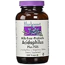 BlueBonnet Probiotic Acidophilus Plus FOS Vegetarian Capsules, 250 Count