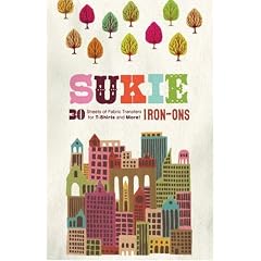 Sukie Iron-Ons: 30 Sheets of Fabric Transfere for T-shirts and More!
