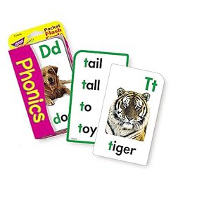 POCKET FLASH CARDS PHONICS 3 X 5 56 TWO-SIDED CARDS by Trend