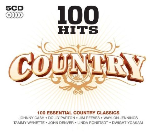 Various Artists 100 Hits: Country cd cover