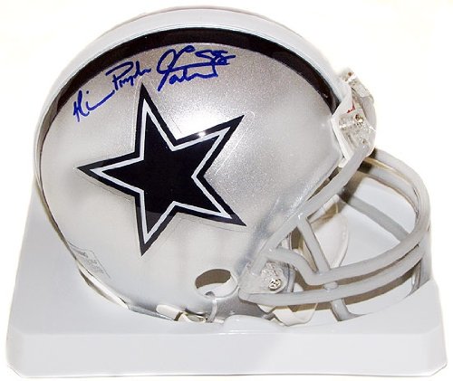 Michael Irvin Autographed Dallas Cowboys Mini Helmet