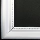 Elegant White Picture Frame-Solid Wood