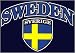 Sweden T-shirt, World Cup Soccer Pride T-shirt, Sverige T-shirt