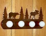 Moose & Bear Vanity Light Fixture - 4 Light