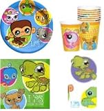 Littlest Pet Shop Party Supplies Pack for 16 guests