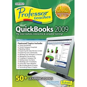 Professor Teaches QuickBooks 2009 [DOWNLOAD] by Individual Software Digital Software