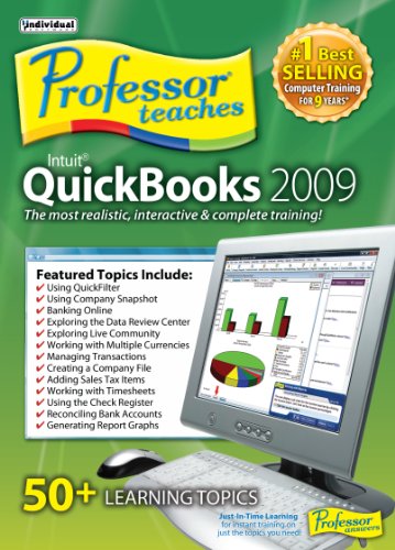 Professor Teaches QuickBooks 2009 [DOWNLOAD]