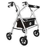 Hugo X5 Rolling Walker - Silver