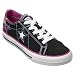 Kids' Converse® One Star® Star Print Oxfords - Black
