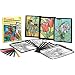 Flowers Stained Glass Coloring Kit (Arts & Crafts (Dover))