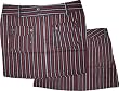 Emily the Strange Black Pinstriped Mini Pockets Skirt