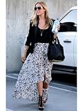 Funktional Doppler Hi-Lo Skirt as seen on Kristin Cavallari - Doppler Floral - 2